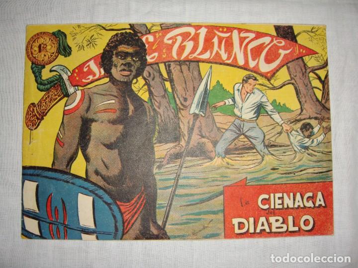 Tebeos: JEQUE BLANCO. Editorial Roll&aacute;n. N&ordm; 128. - Foto 1