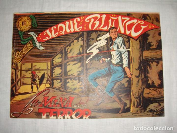 Tebeos: JEQUE BLANCO. Editorial Roll&aacute;n. N&ordm; 129. - Foto 1