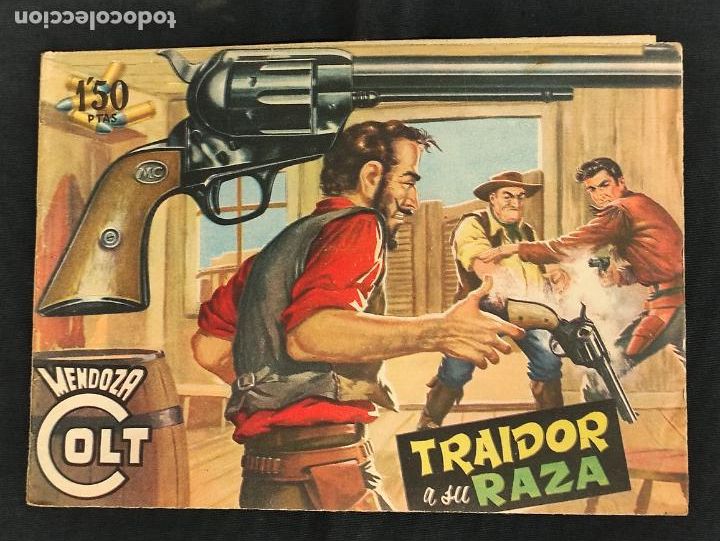 Tebeos: MENDOZA COLT - N&ordm; 25 - TRAIDOR A SU RAZA - ORIGINAL - ROLLAN - Foto 1