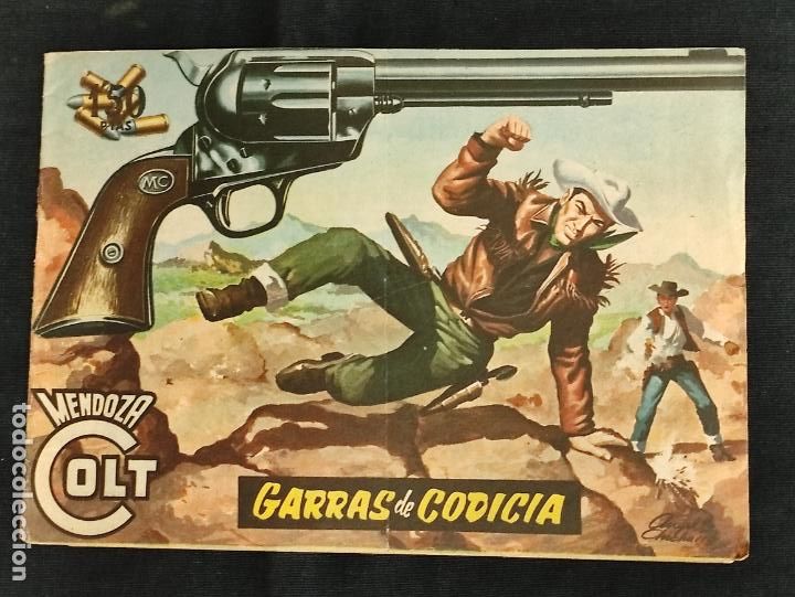 Tebeos: MENDOZA COLT - N&ordm; 34 - GARRAS DE CODICIA - ORIGINAL - ROLLAN - Foto 1