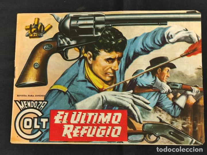 Tebeos: MENDOZA COLT - N&ordm; 54 - EL ULTIMO REFUGIO - ORIGINAL - ROLLAN - Foto 1