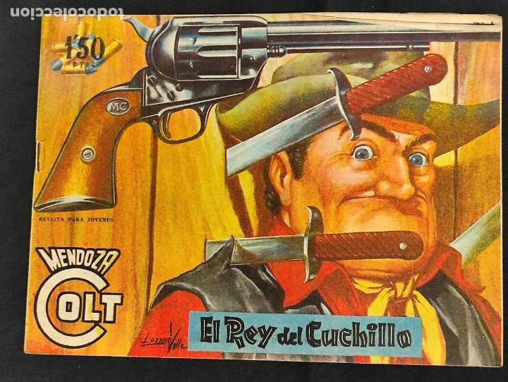 Tebeos: MENDOZA COLT - N&ordm; 55 - EL REY DEL CUCHILLO - ORIGINAL - ROLLAN - Foto 1