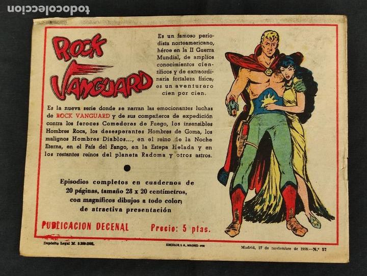 Tebeos: MENDOZA COLT - N&ordm; 57 - LA EMBOSCADA - ORIGINAL - ROLLAN - Foto 2