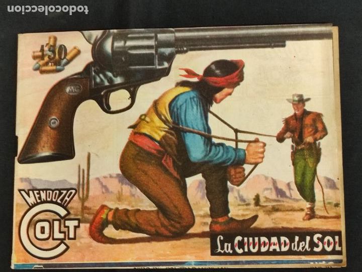 Tebeos: MENDOZA COLT - N&ordm; 65 - LA CIUDAD DEL SOL - ORIGINAL - ROLLAN - Foto 1
