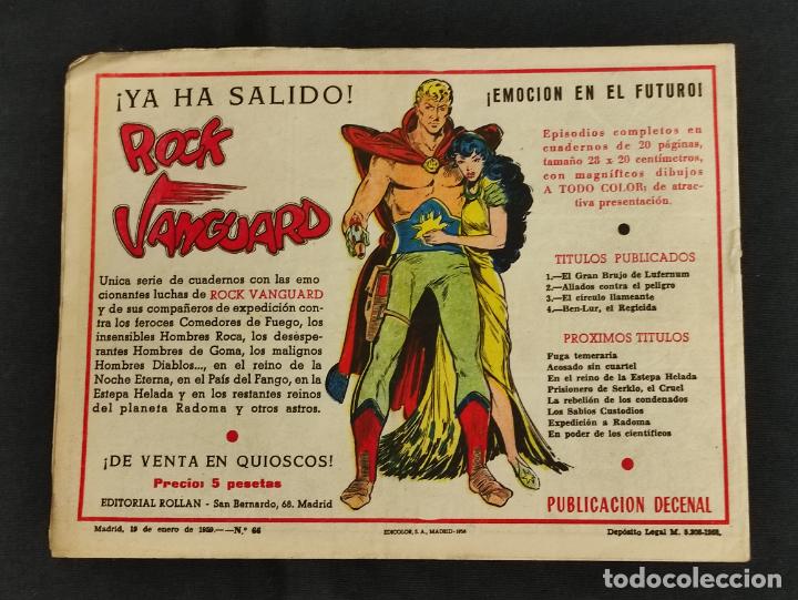 Tebeos: MENDOZA COLT - N&ordm; 66 - LA SECTA DE LA CALAVERA - ORIGINAL - ROLLAN - Foto 2