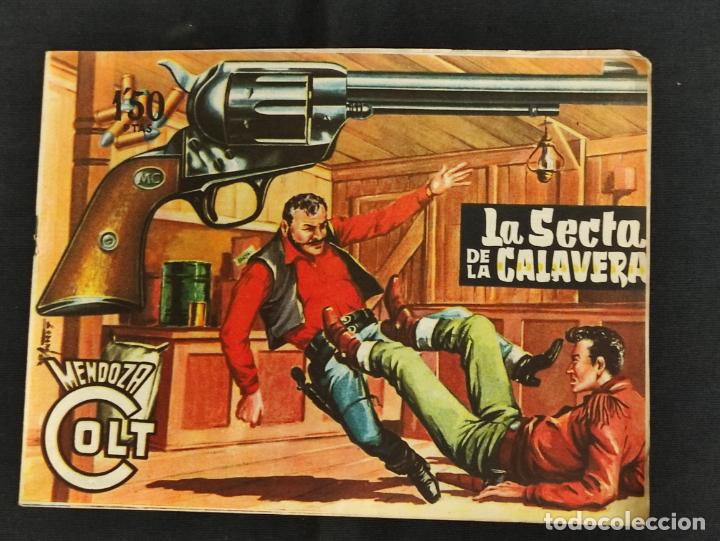 Tebeos: MENDOZA COLT - N&ordm; 66 - LA SECTA DE LA CALAVERA - ORIGINAL - ROLLAN - Foto 1