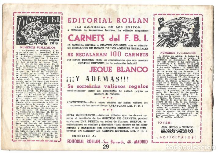 Tebeos: EL JEQUE BLANCO NUM 29 - ORIGINAL - Foto 2