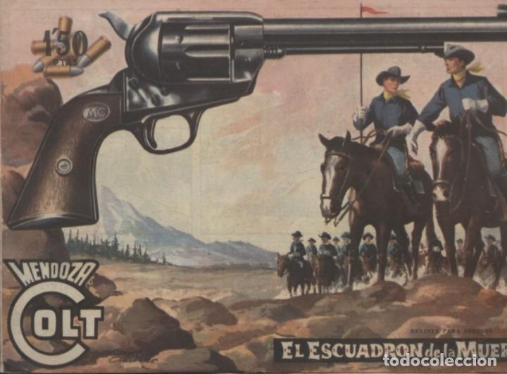 Tebeos: MENDOZA COLT ( ROLL&Aacute;N ) ORIGINAL A&Ntilde;O 1955 LOTE - Foto 8