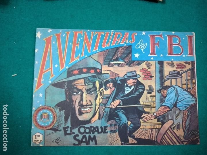 Tebeos: AVENTURAS DEL FBI N&ordm; 77 EL CORAJE DE SAM. EDITORIAL ROLLAN. - Foto 1