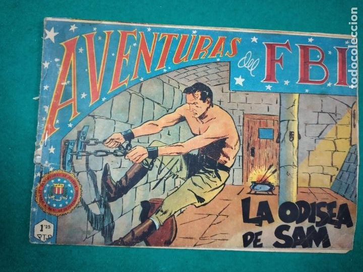Tebeos: AVENTURAS DEL FBI N&ordm; 134 LA ODISEA DE SAM. EDITORIAL ROLLAN. - Foto 1