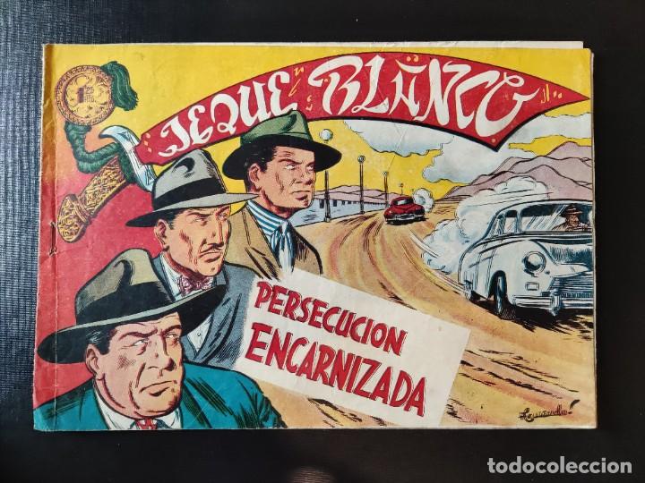 Tebeos: TEBEO- JEQUE BLANCO- PERSECUCI&Oacute;N ENCARNIZADA - Foto 1