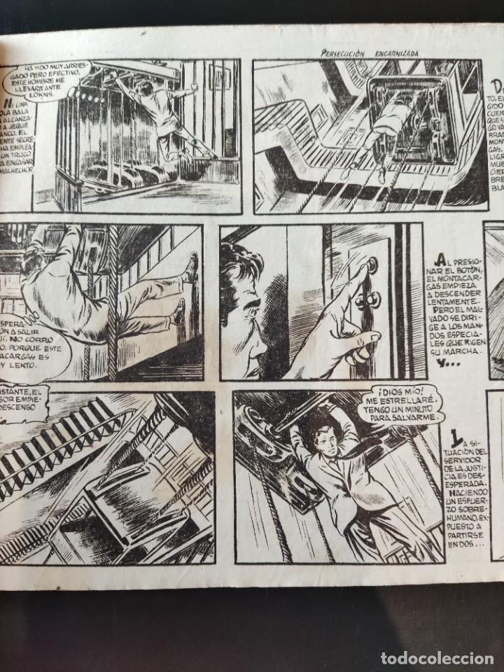 Tebeos: TEBEO- JEQUE BLANCO- PERSECUCI&Oacute;N ENCARNIZADA - Foto 3