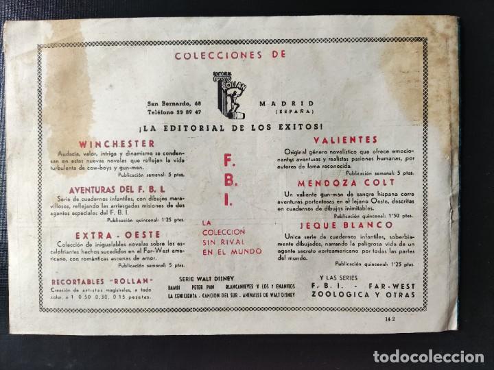 Tebeos: AVENTURAS DEL FBI- LA ARA&Ntilde;A - Foto 2