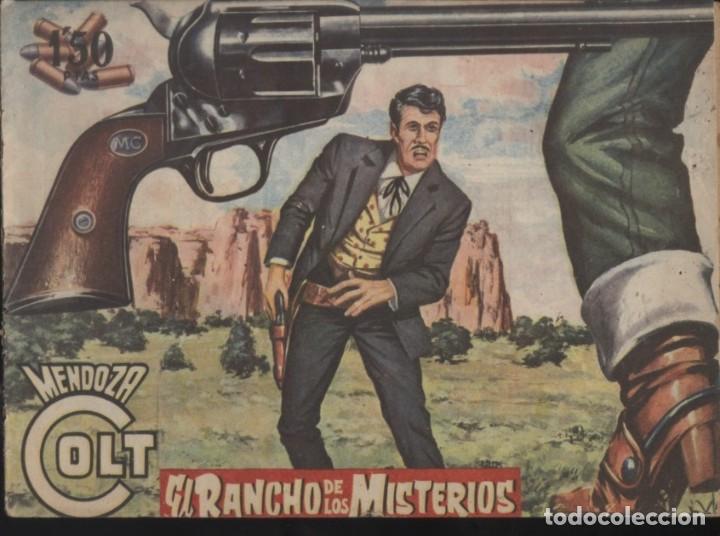 Tebeos: MENDOZA COLT ( ROLL&Aacute;N ) ORIGINAL A&Ntilde;O 1955 LOTE - Foto 12