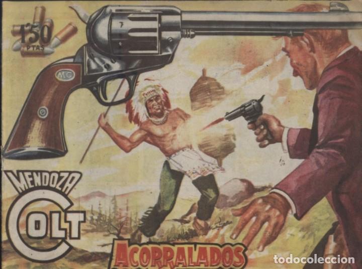 Tebeos: MENDOZA COLT ( ROLL&Aacute;N ) ORIGINAL A&Ntilde;O 1955 LOTE - Foto 15