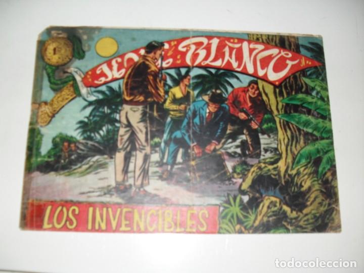 Tebeos: jeque blanco 48.(de 137).ediciones rollan,a&ntilde;o 1952.original apaisado. - Foto 1