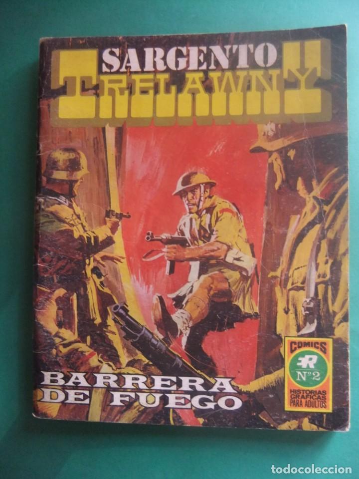 Tebeos: SARGENTO TRELAWNY Nº 2 BARRERA DE FUEGO COMIS ROLLAN