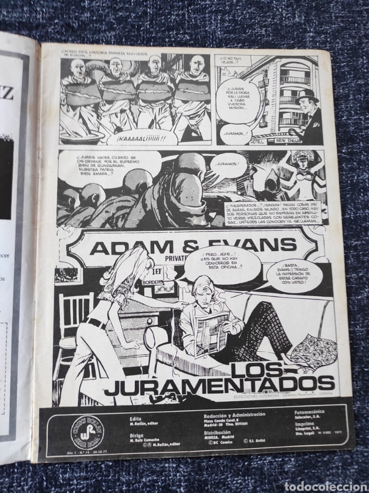 Tebeos: ADAM Y EVANS N&ordm; 3 ( ROLLAN SERIE ROJA ) -edita : ROLLAN - Foto 2