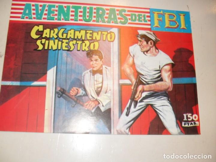 Tebeos: FACSIMIL aventuras del fbi 243.(de 252).ediciones rollan,a&ntilde;o 1951.impecable. - Foto 1