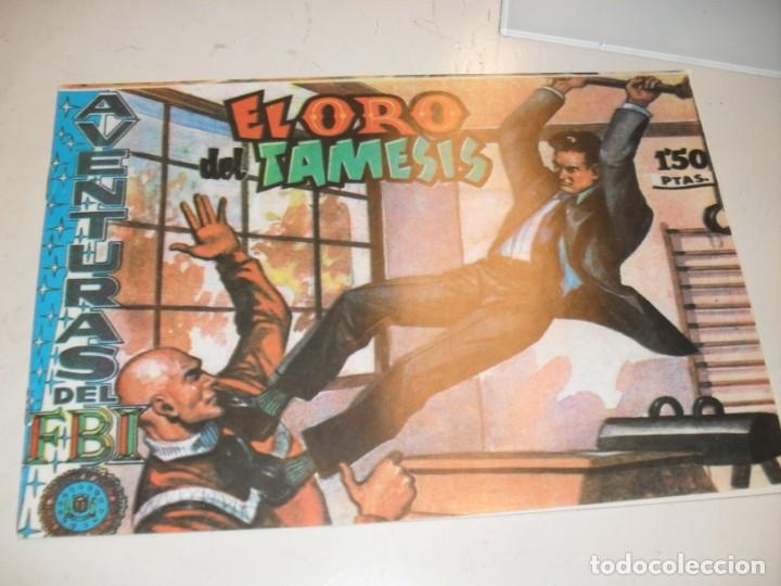 Tebeos: FACSIMIL aventuras del fbi 212.(de 252).ediciones rollan,a&ntilde;o 1951.impecable. - Foto 1