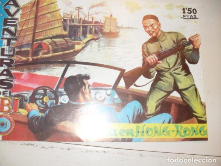 Tebeos: FACSIMIL aventuras del fbi 204.(de 252).ediciones rollan,a&ntilde;o 1951.impecable. - Foto 1