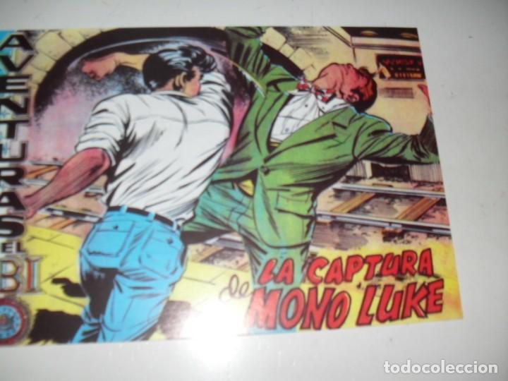 Tebeos: FACSIMIL aventuras del fbi 227.(de 252).ediciones rollan,a&ntilde;o 1951.impecable. - Foto 1