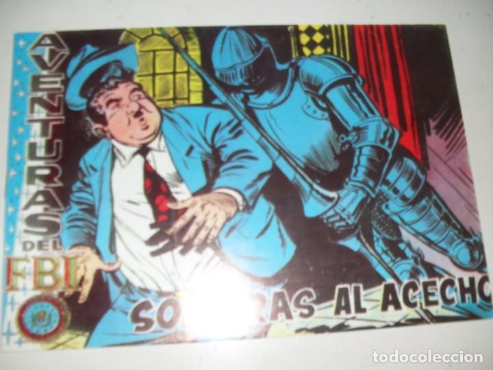 Tebeos: FACSIMIL aventuras del fbi 226.(de 252).ediciones rollan,a&ntilde;o 1951.impecable. - Foto 1