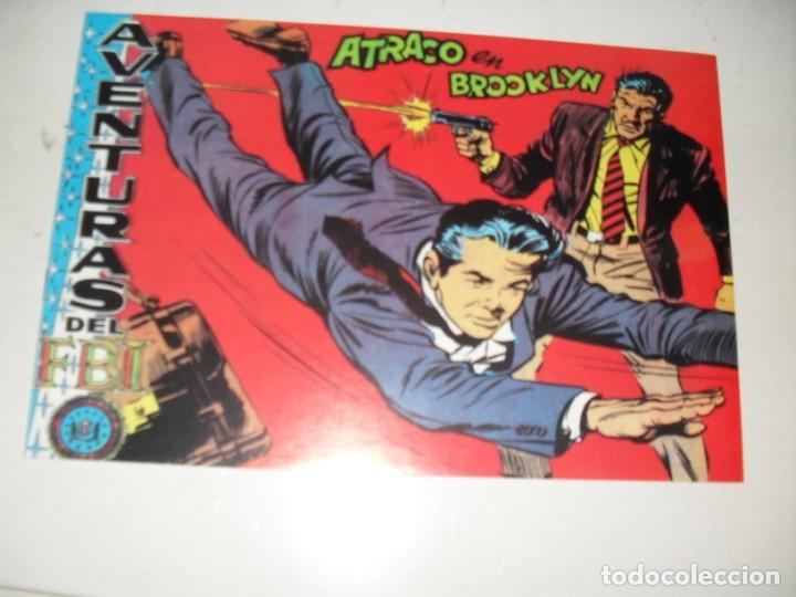 Tebeos: FACSIMIL aventuras del fbi 220.(de 252).ediciones rollan,a&ntilde;o 1951.impecable. - Foto 1
