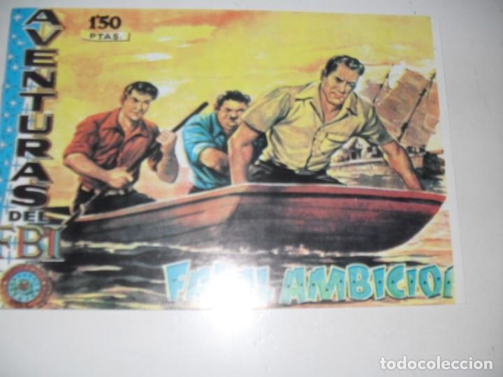 Tebeos: FACSIMIL aventuras del fbi 217.(de 252).ediciones rollan,a&ntilde;o 1951.impecable. - Foto 1