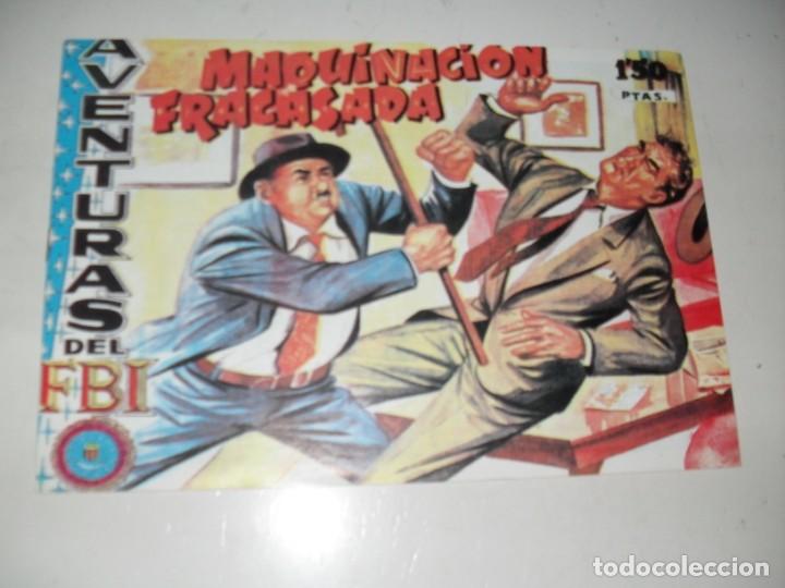 Tebeos: FACSIMIL aventuras del fbi 216.(de 252).ediciones rollan,a&ntilde;o 1951.impecable. - Foto 1
