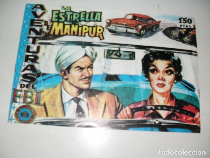 Tebeos: FACSIMIL aventuras del fbi 215.(de 252).ediciones rollan,a&ntilde;o 1951.impecable. - Foto 1