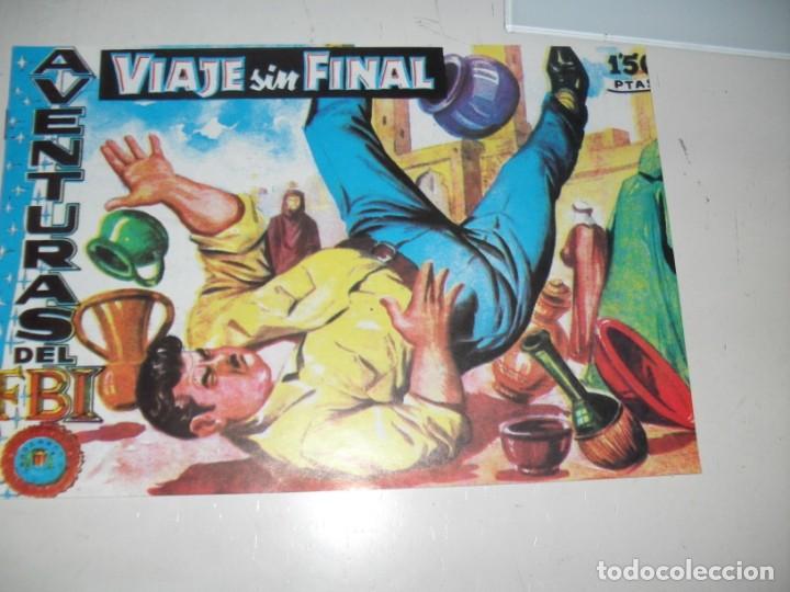 Tebeos: FACSIMIL aventuras del fbi 213.(de 252).ediciones rollan,a&ntilde;o 1951.impecable. - Foto 1