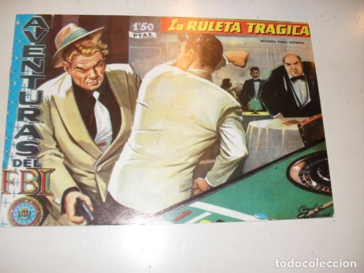 Tebeos: FACSIMIL aventuras del fbi 185.(de 252).ediciones rollan,a&ntilde;o 1951.impecable. - Foto 1