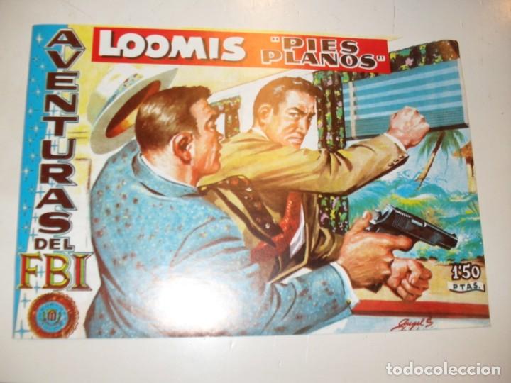 Tebeos: FACSIMIL aventuras del fbi 180.(de 252).ediciones rollan,a&ntilde;o 1951.impecable. - Foto 1