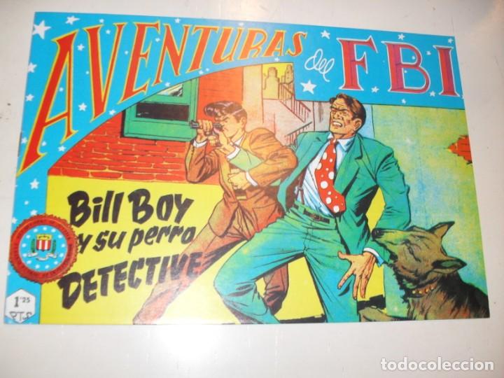Tebeos: FACSIMIL aventuras del fbi 161.(de 252).ediciones rollan,a&ntilde;o 1951.impecable. - Foto 1