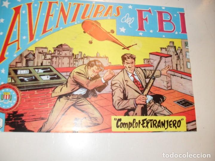 Tebeos: FACSIMIL aventuras del fbi 160.(de 252).ediciones rollan,a&ntilde;o 1951.impecable. - Foto 1