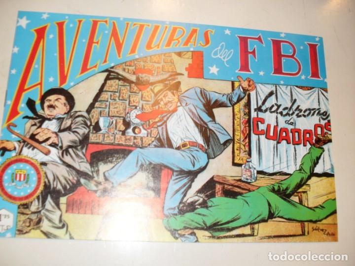 Tebeos: FACSIMIL aventuras del fbi 159.(de 252).ediciones rollan,a&ntilde;o 1951.impecable. - Foto 1