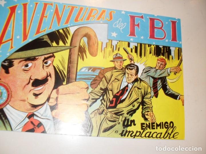 Tebeos: FACSIMIL aventuras del fbi 158.(de 252).ediciones rollan,a&ntilde;o 1951.impecable. - Foto 1