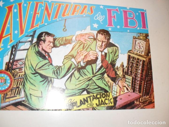 Tebeos: FACSIMIL aventuras del fbi 157.(de 252).ediciones rollan,a&ntilde;o 1951.impecable. - Foto 1