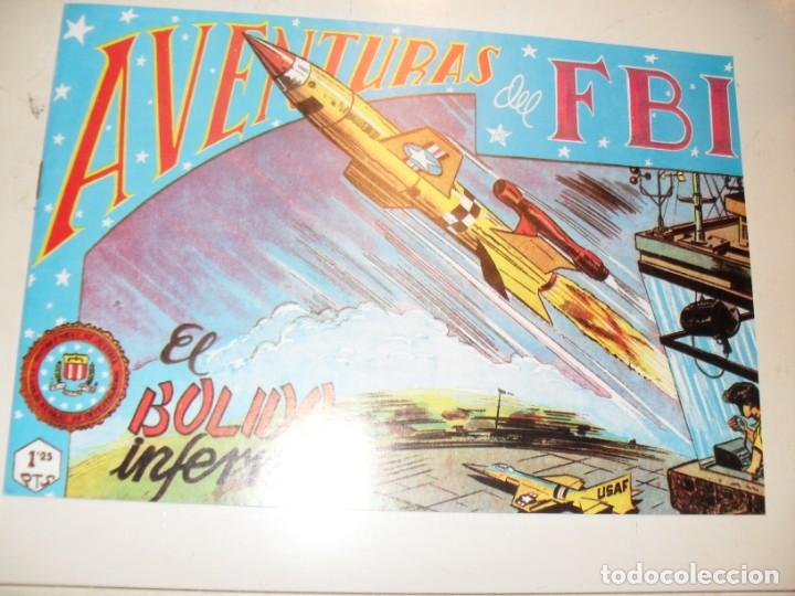 Tebeos: FACSIMIL aventuras del fbi 155.(de 252).ediciones rollan,a&ntilde;o 1951.impecable. - Foto 1