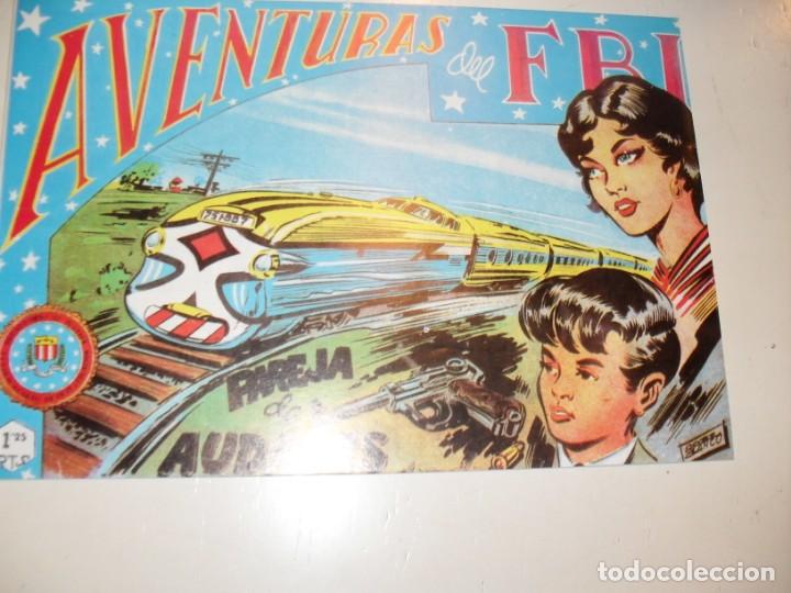 Tebeos: FACSIMIL aventuras del fbi 153.(de 252).ediciones rollan,a&ntilde;o 1951.impecable. - Foto 1