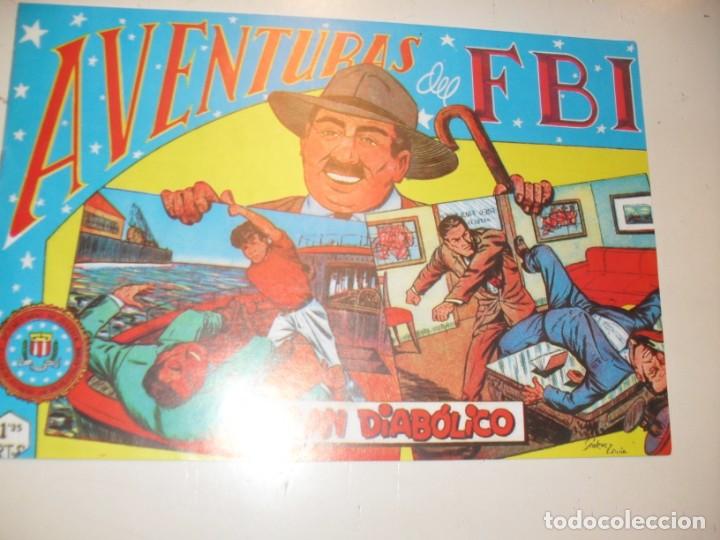 Tebeos: FACSIMIL aventuras del fbi 143.(de 252).ediciones rollan,a&ntilde;o 1951.impecable. - Foto 1