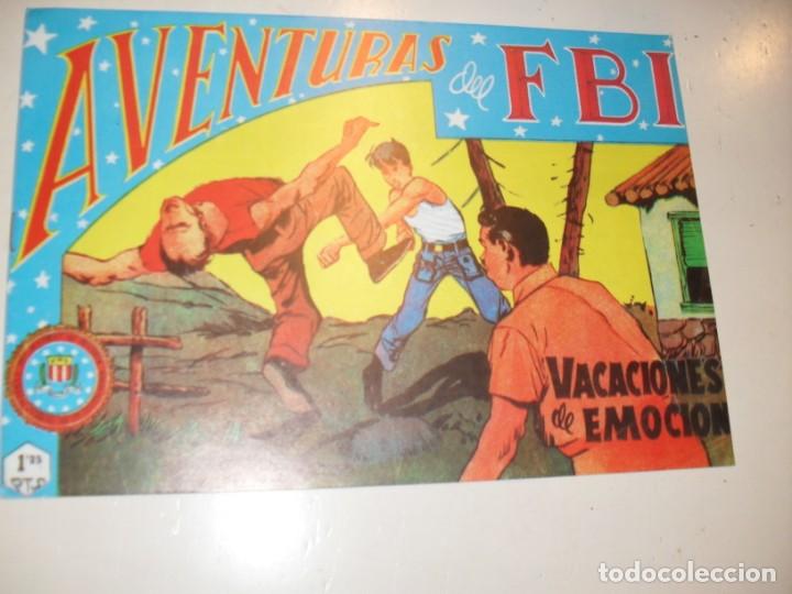 Tebeos: FACSIMIL aventuras del fbi 141.(de 252).ediciones rollan,a&ntilde;o 1951.impecable. - Foto 1