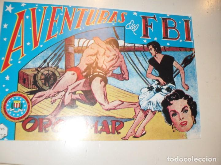 Tebeos: FACSIMIL aventuras del fbi 136.(de 252).ediciones rollan,a&ntilde;o 1951.impecable. - Foto 1