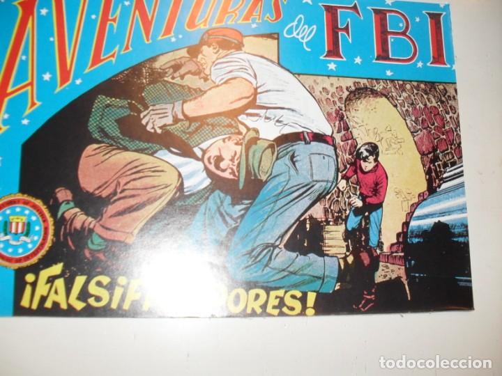 Tebeos: FACSIMIL aventuras del fbi 132.(de 252).ediciones rollan,a&ntilde;o 1951.impecable. - Foto 1