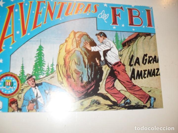 Tebeos: FACSIMIL aventuras del fbi 130.(de 252).ediciones rollan,a&ntilde;o 1951.impecable. - Foto 1