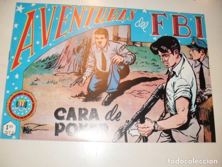 Tebeos: FACSIMIL aventuras del fbi 126.(de 252).ediciones rollan,a&ntilde;o 1951.impecable. - Foto 1