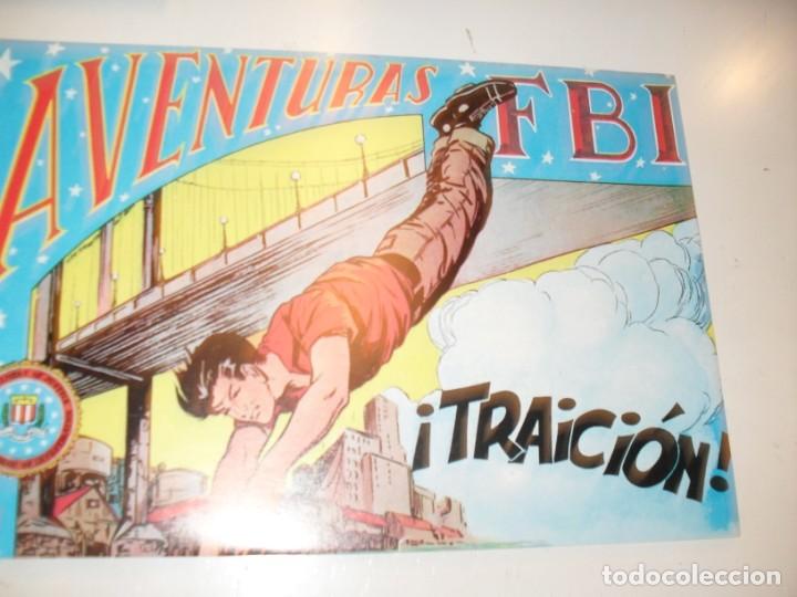 Tebeos: FACSIMIL aventuras del fbi 125.(de 252).ediciones rollan,a&ntilde;o 1951.impecable. - Foto 1