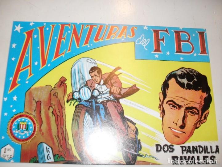 Tebeos: FACSIMIL aventuras del fbi 123.(de 252).ediciones rollan,a&ntilde;o 1951.impecable. - Foto 1