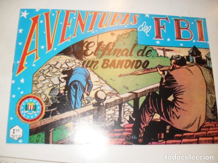 Tebeos: FACSIMIL aventuras del fbi 122.(de 252).ediciones rollan,a&ntilde;o 1951.impecable. - Foto 1